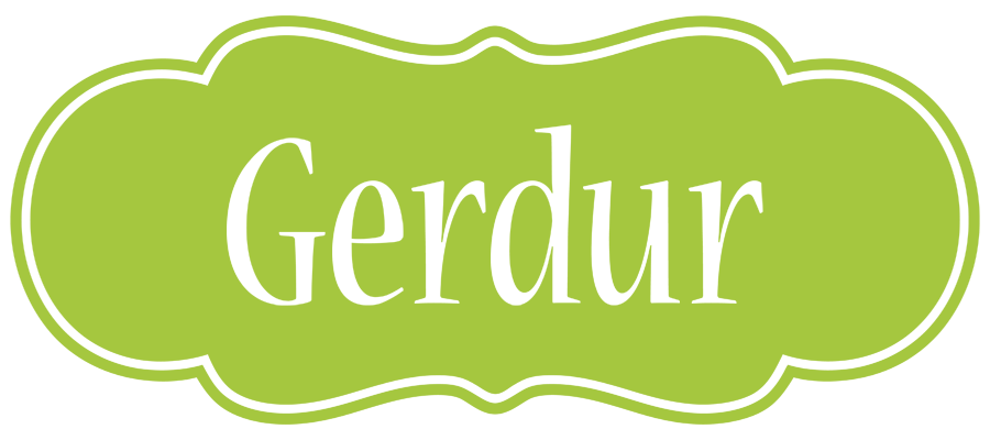 Gerdur family logo
