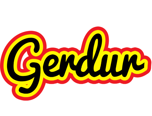 Gerdur flaming logo