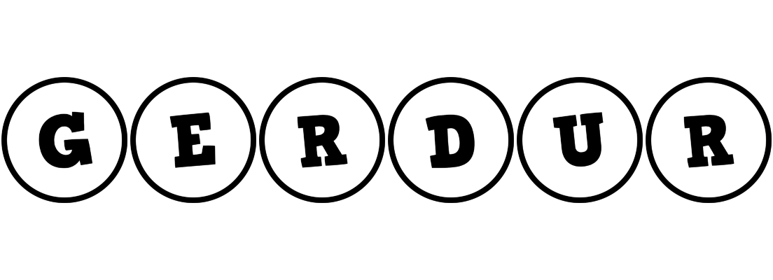 Gerdur handy logo