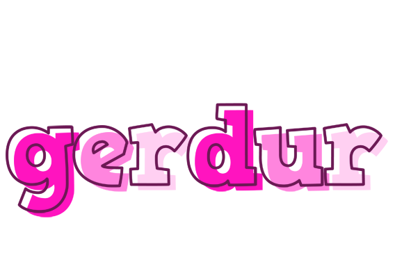 Gerdur hello logo