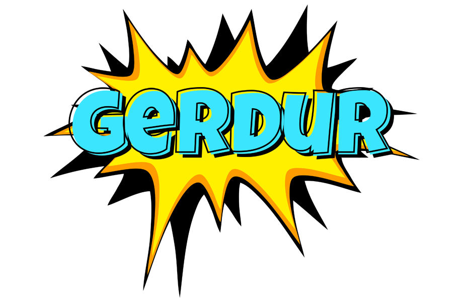 Gerdur indycar logo