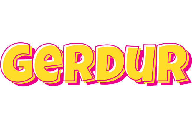 Gerdur kaboom logo