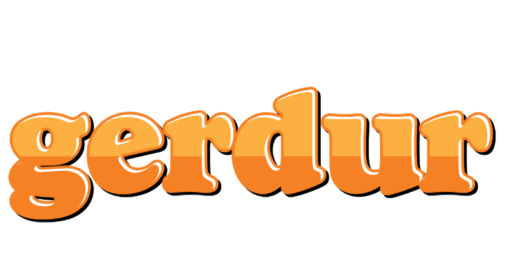 Gerdur orange logo