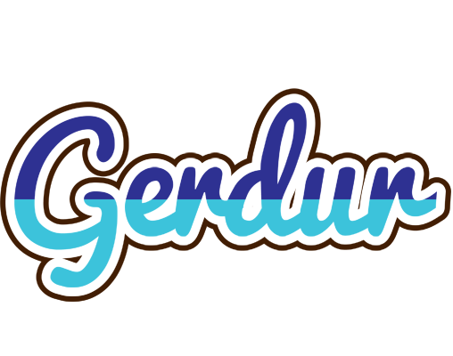 Gerdur raining logo