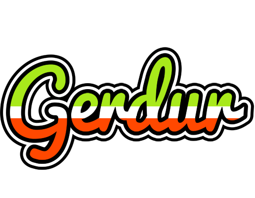 Gerdur superfun logo