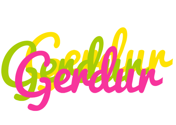 Gerdur sweets logo