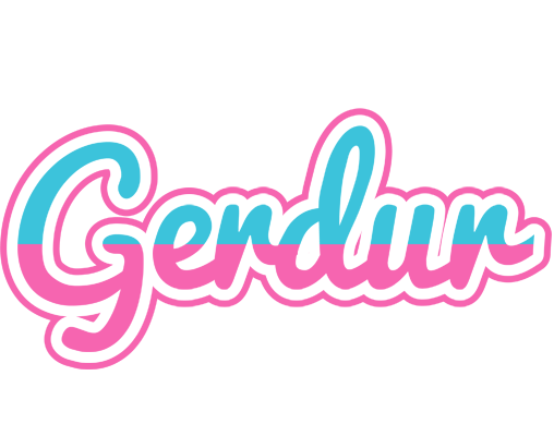 Gerdur woman logo