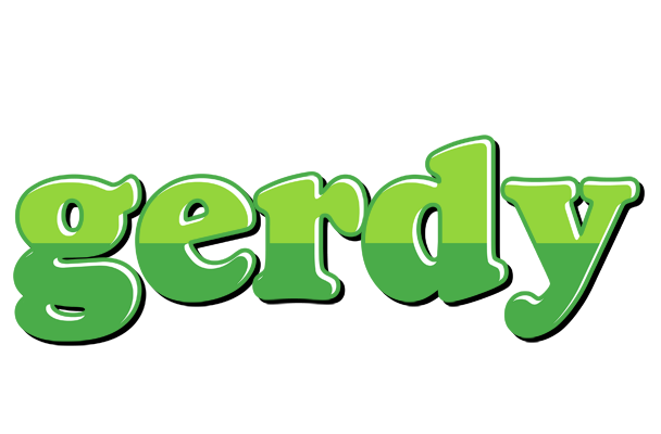 Gerdy apple logo