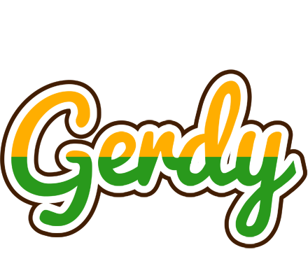 Gerdy banana logo