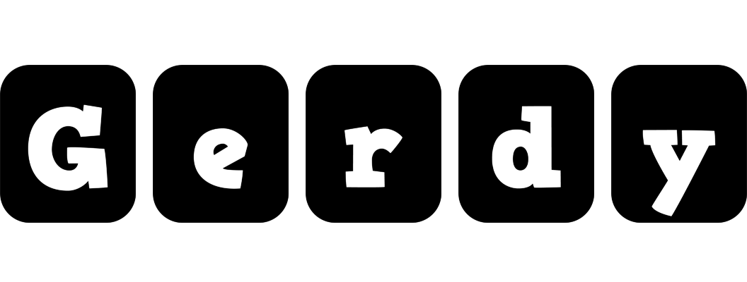 Gerdy box logo