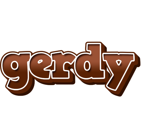 Gerdy brownie logo