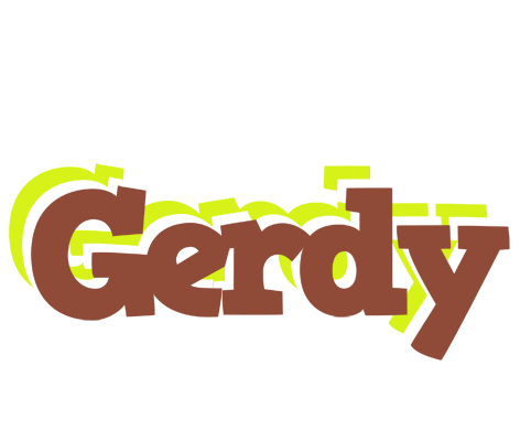 Gerdy caffeebar logo