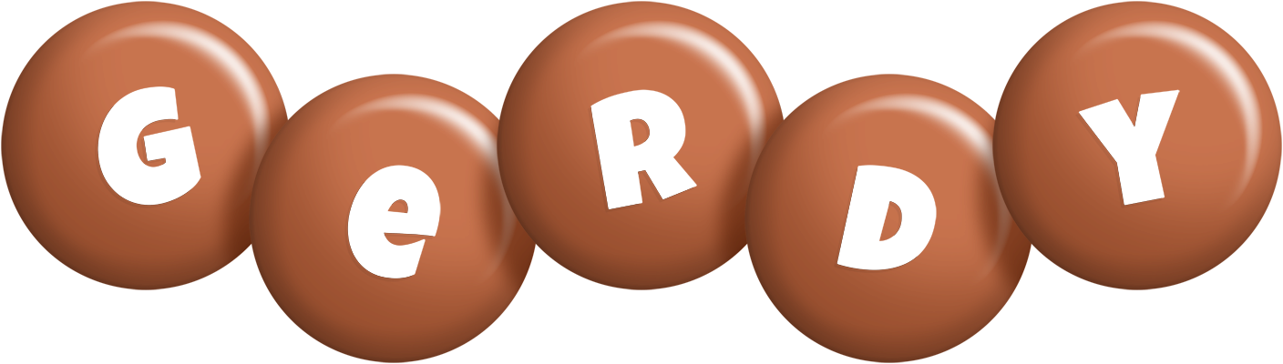 Gerdy candy-brown logo