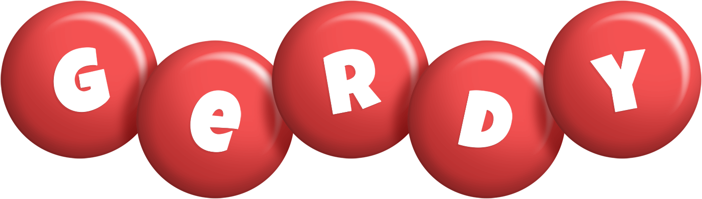 Gerdy candy-red logo