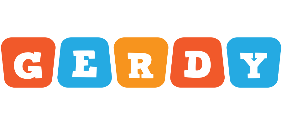 Gerdy comics logo