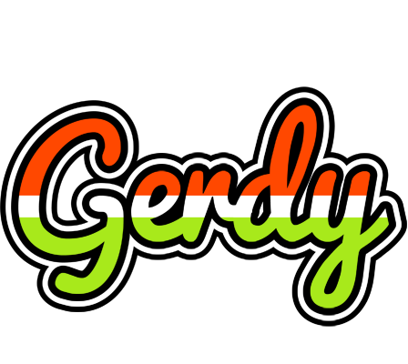 Gerdy exotic logo