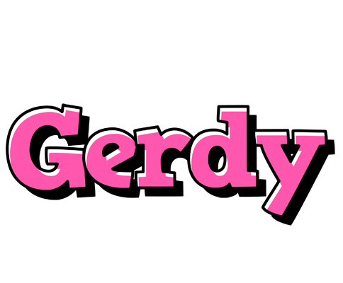Gerdy girlish logo