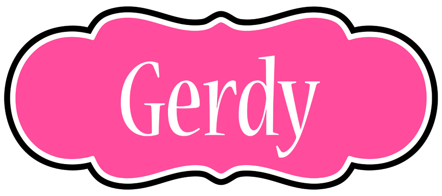 Gerdy invitation logo