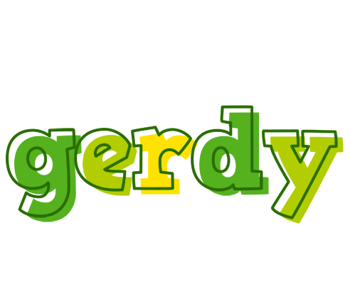 Gerdy juice logo