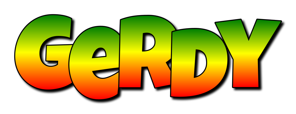 Gerdy mango logo