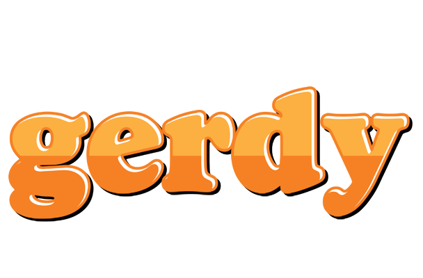 Gerdy orange logo