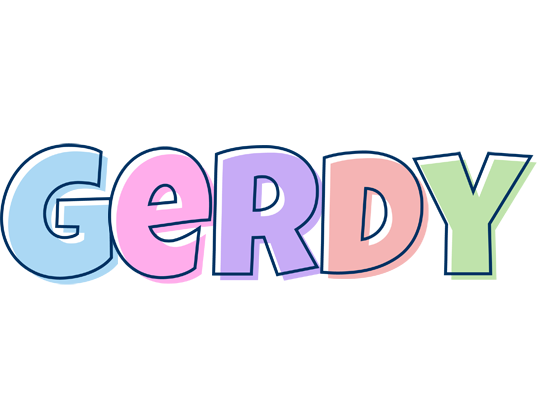 Gerdy pastel logo