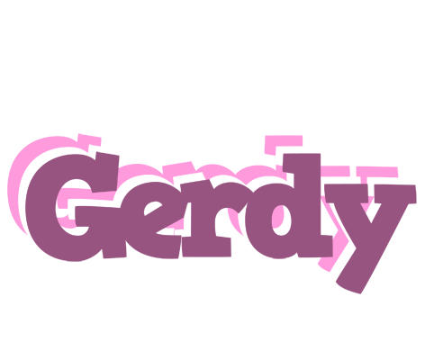 Gerdy relaxing logo