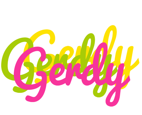 Gerdy sweets logo