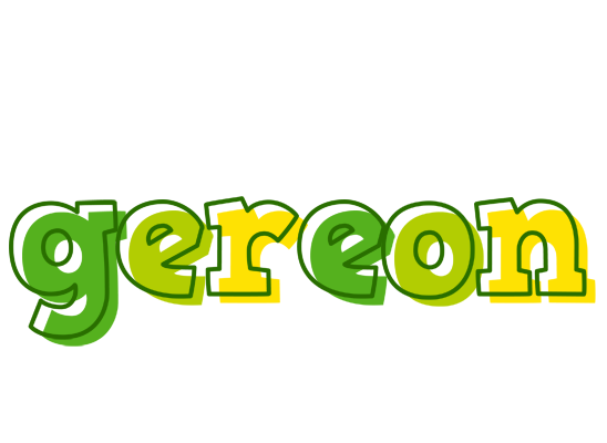 Gereon juice logo