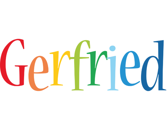 Gerfried birthday logo
