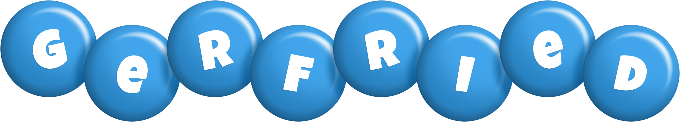 Gerfried candy-blue logo