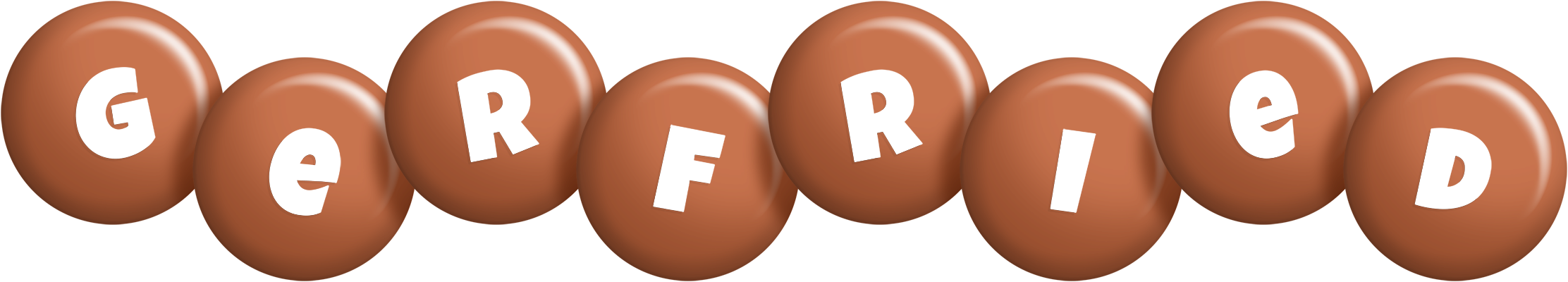 Gerfried candy-brown logo