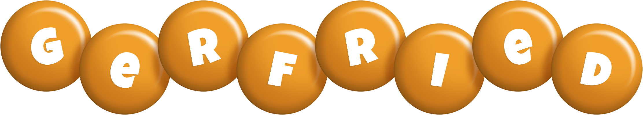 Gerfried candy-orange logo