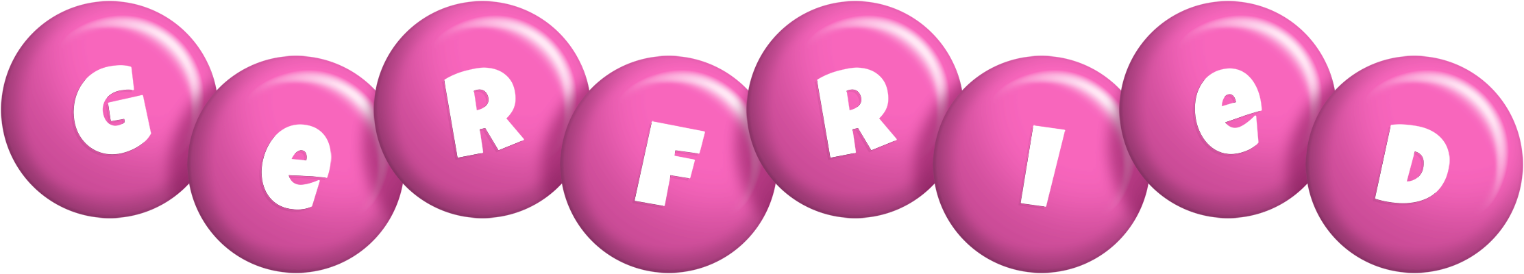 Gerfried candy-pink logo