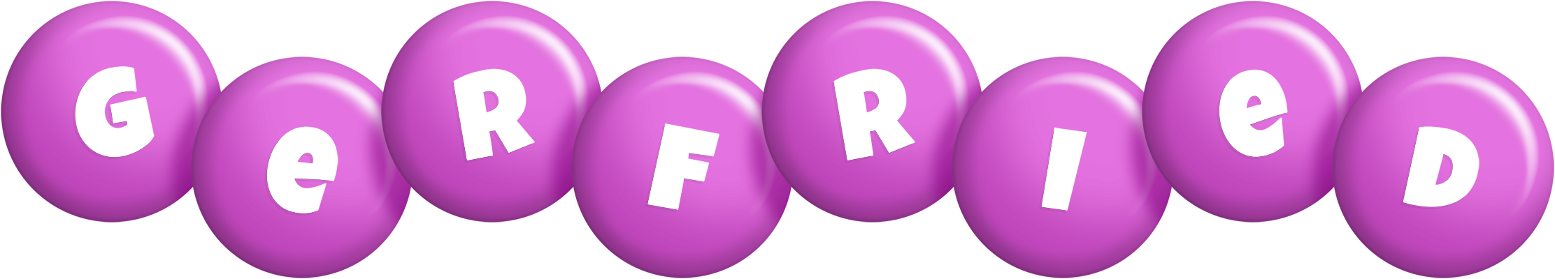 Gerfried candy-purple logo