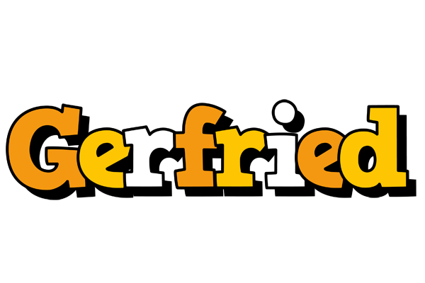 Gerfried cartoon logo