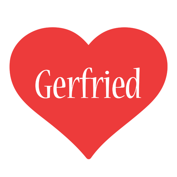 Gerfried love logo