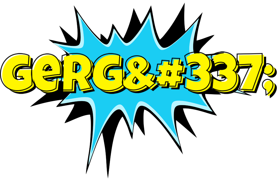 Gergő amazing logo