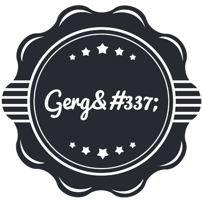 Gergő badge logo