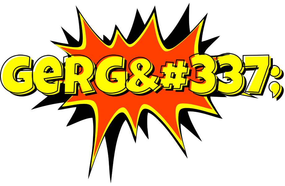 Gergő bazinga logo