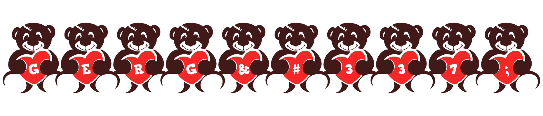 Gergő bear logo