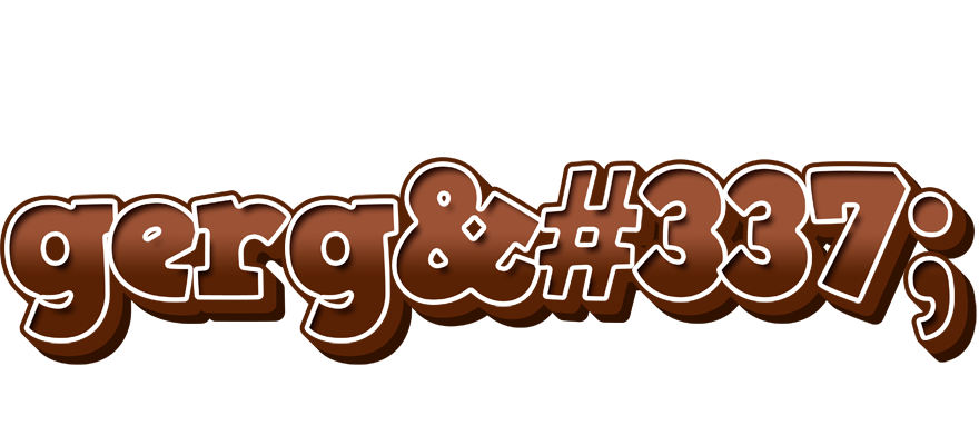 Gergő brownie logo