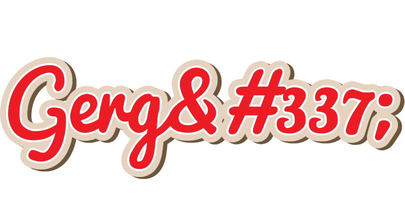 Gergő chocolate logo