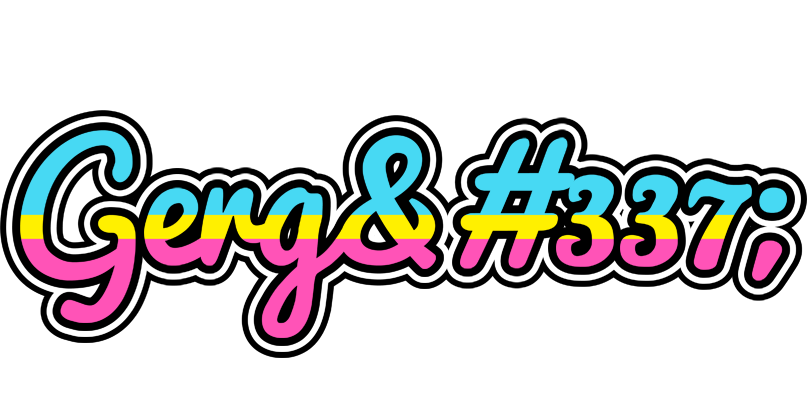 Gergő circus logo