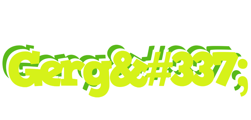 Gergő citrus logo