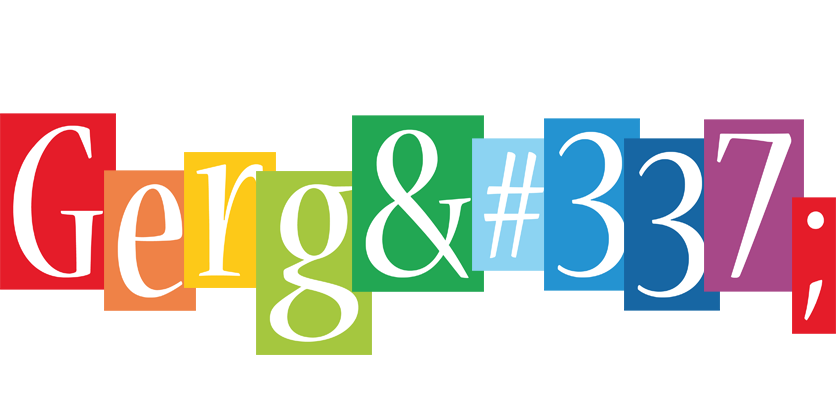 Gergő colors logo