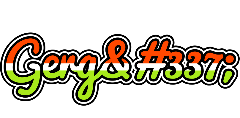 Gergő exotic logo