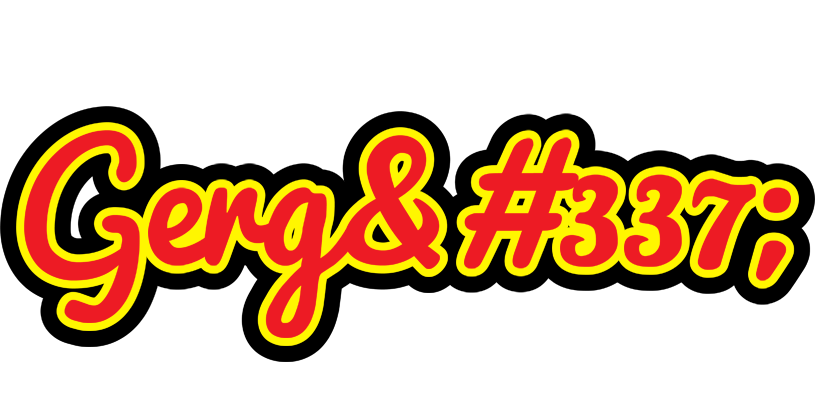 Gergő fireman logo
