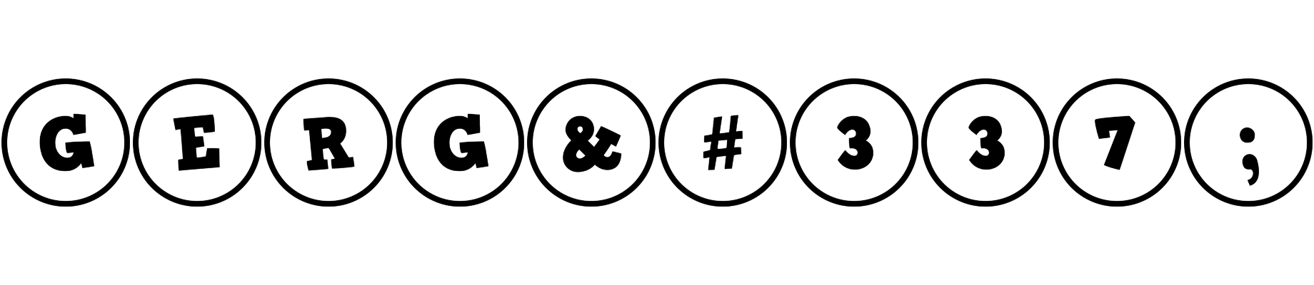 Gergő handy logo