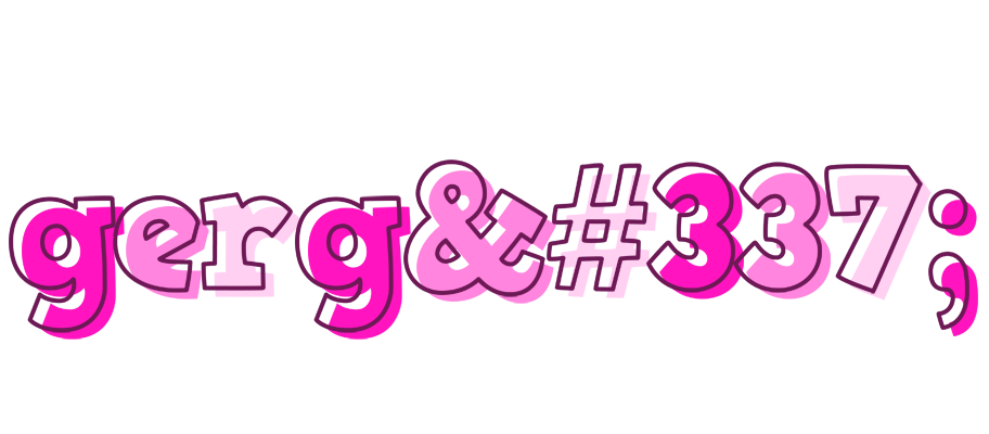 Gergő hello logo